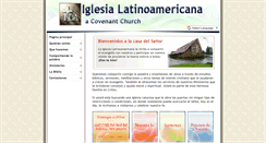 Desktop Screenshot of iglesiala.org