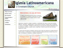 Tablet Screenshot of iglesiala.org